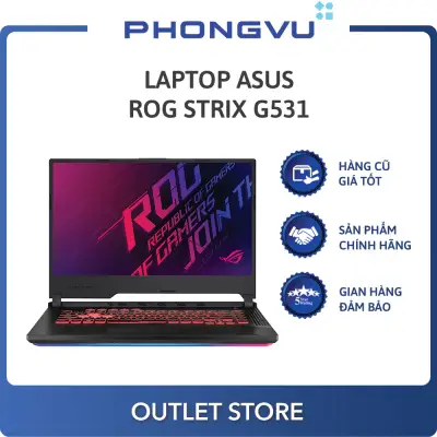 Laptop Asus ROG Strix G G531GT-AL017T (i7-9750H) (Đen) - Laptop cũ