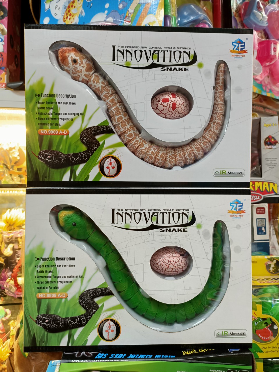 Đồ Chơi Điều Khiển Từ Xa Mô Hình Con Rắn Innovation 9909 Chọn Màu Ngẫu Nhiên