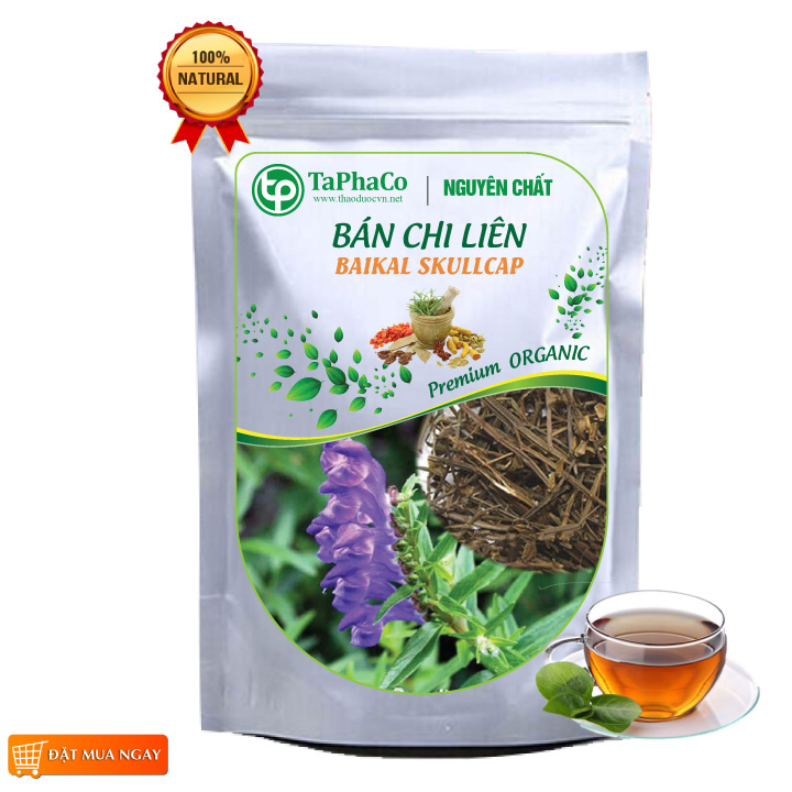 Cây bán chi liên sấy khô 500g, khô, thơm, sạch, trà bán chi liên khô - tấn phát