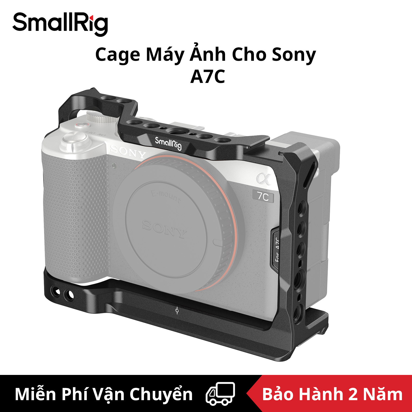 SmallRig Cage rig Khung Lồng máy ảnh Cho Sony A7C 3081