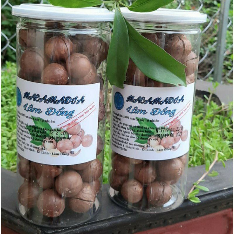0.5kg macca sạch cao cấp Lâm Đồng size A { từ 2.3cm đến 2.7cm}