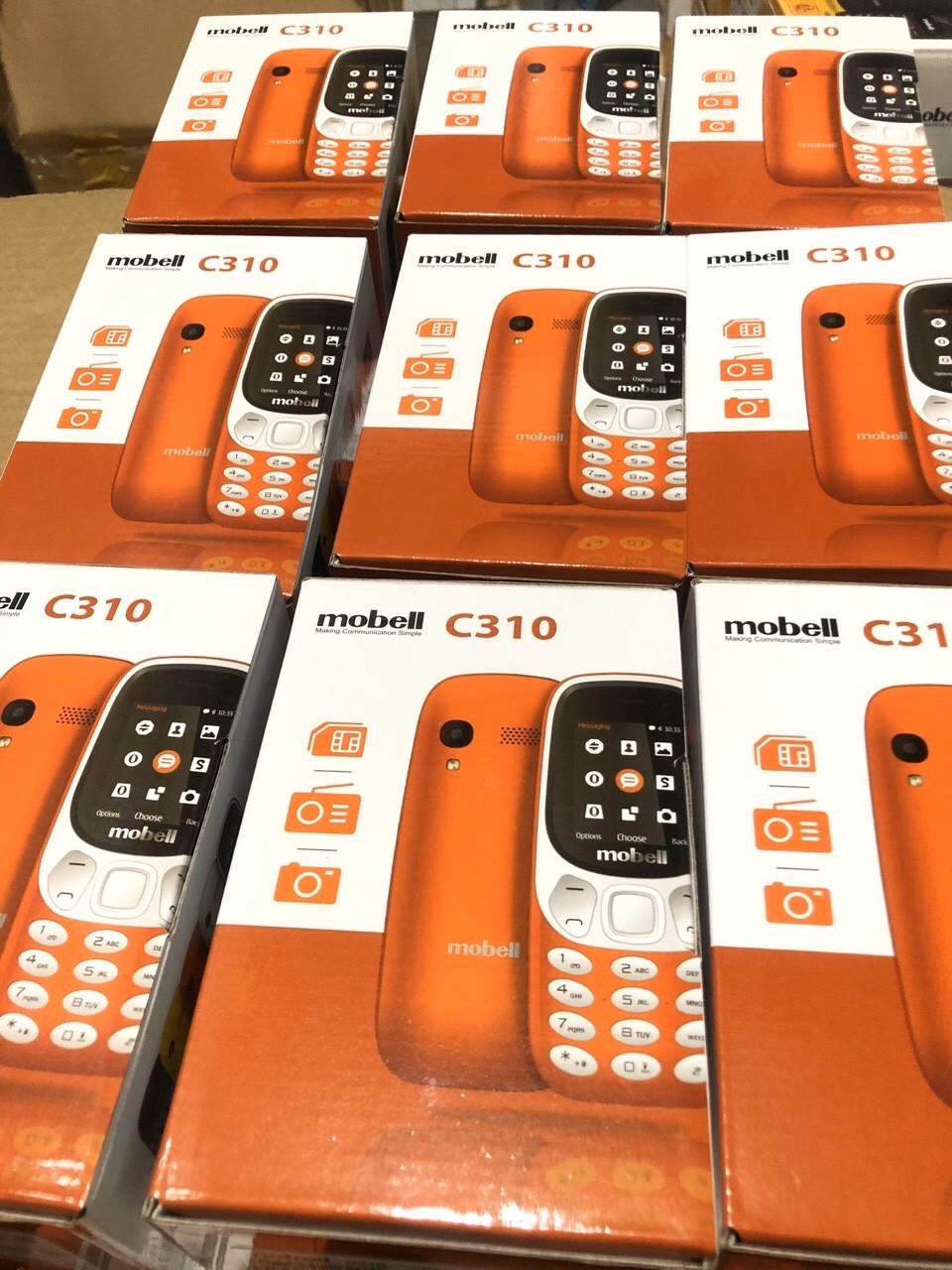 Điện thoại Mobell C310 mới full box Bảo hành 12 tháng