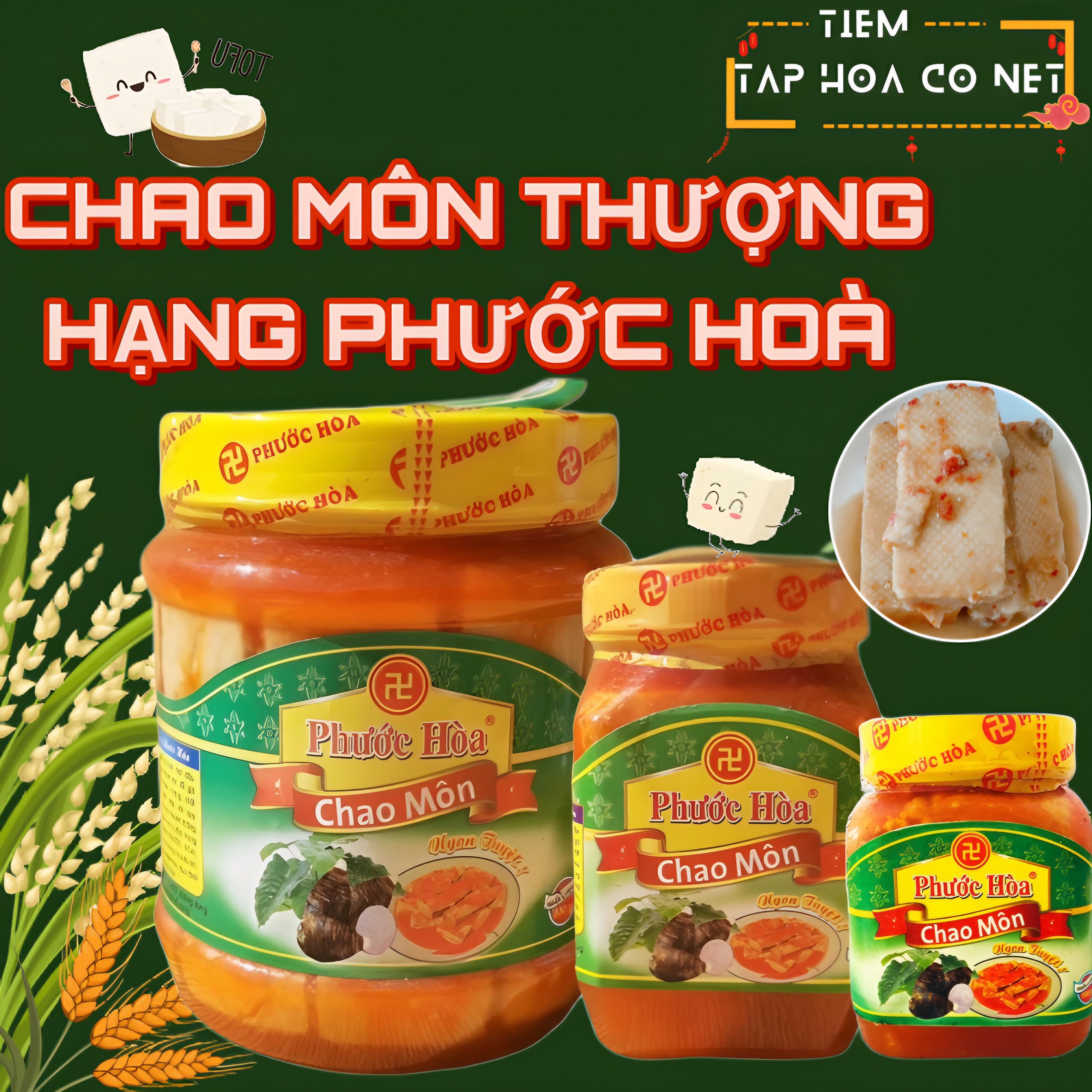 [Loại 1] Chao Môn Phước Hòa Hảo Hạn