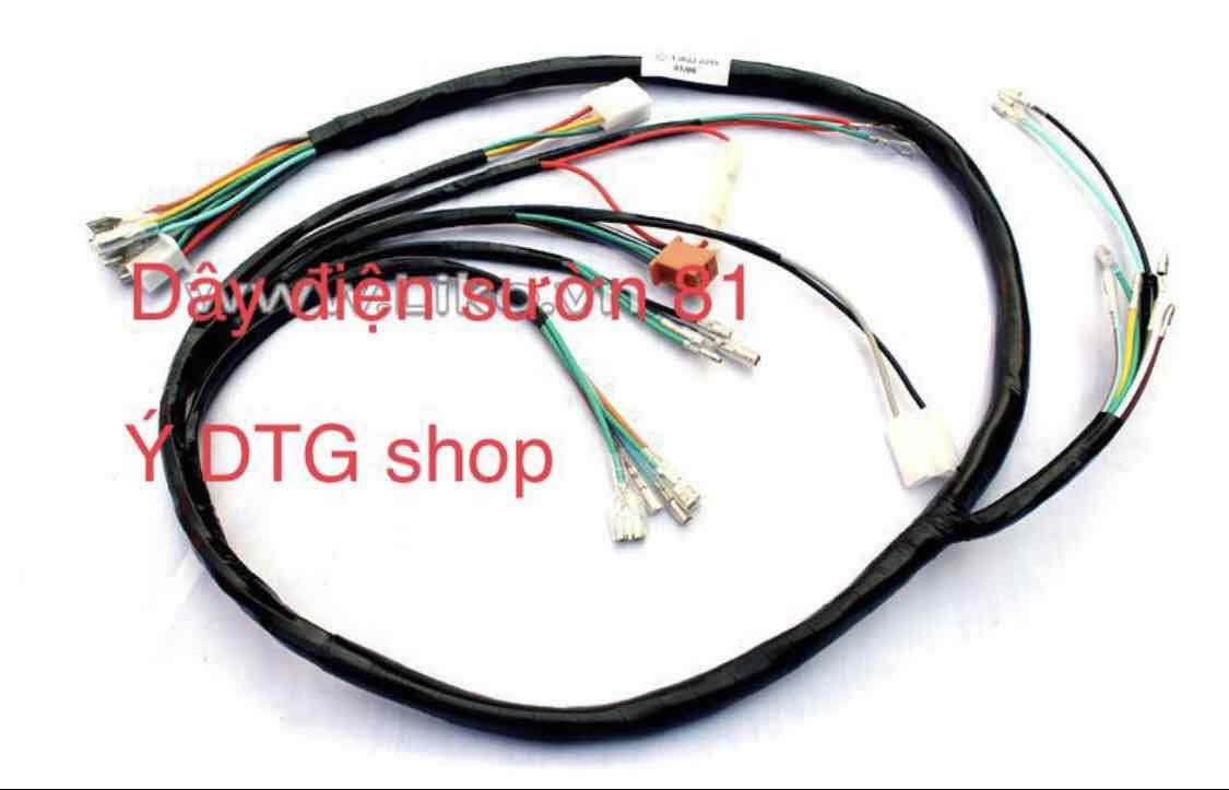 Dây Điện Sườn Xe Cub 81 - 1661