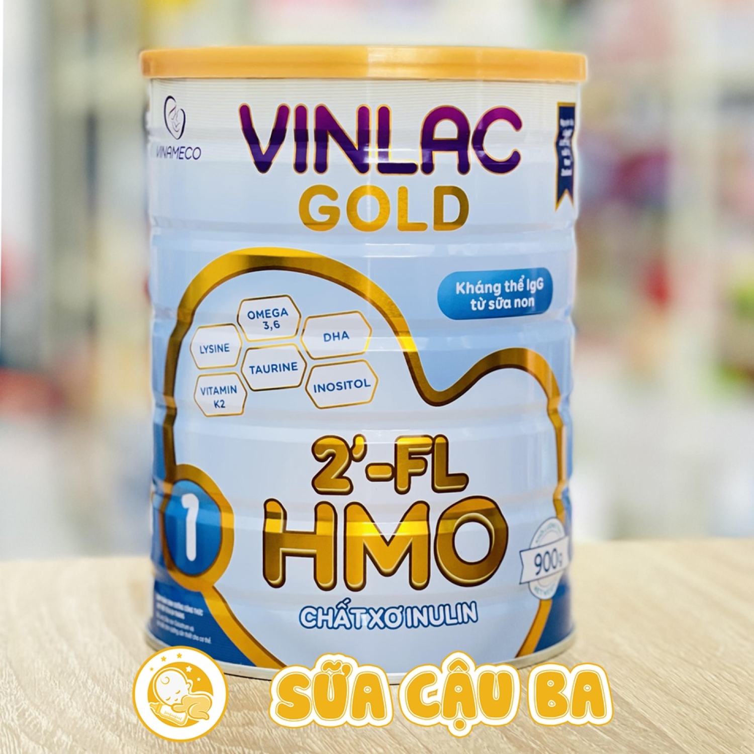 Sữa bột Vinlac Gold dành cho bé tăng cân