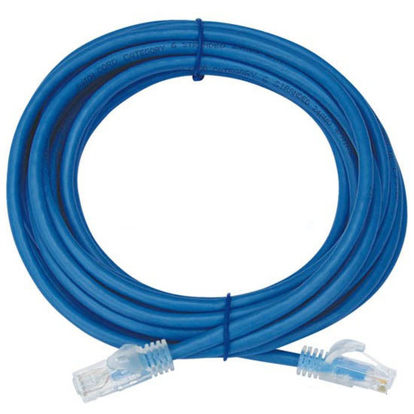 Dây Cáp Mạng Cat5E Bấm Sẵn 2 Đầu 50-m100M (Trắng) -Dc582