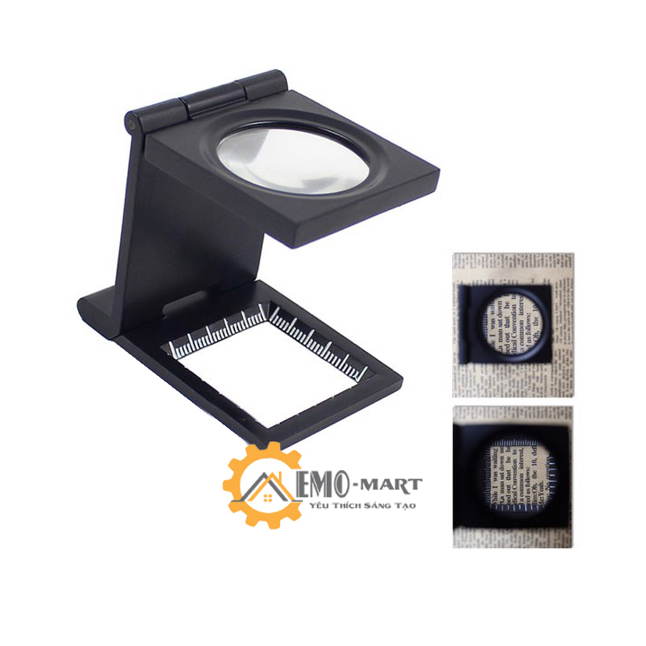 [FreeshipMAX] Kính lúp mini 10X có thước đo