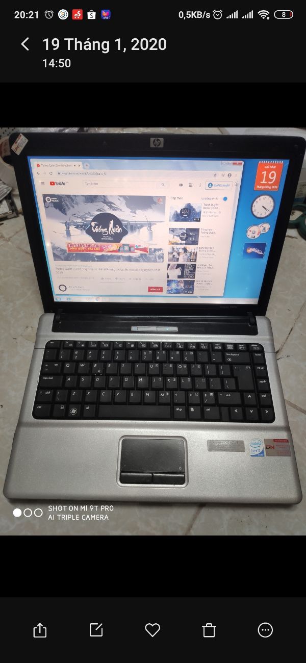 Máy tính laptop cũ Ram 4GB