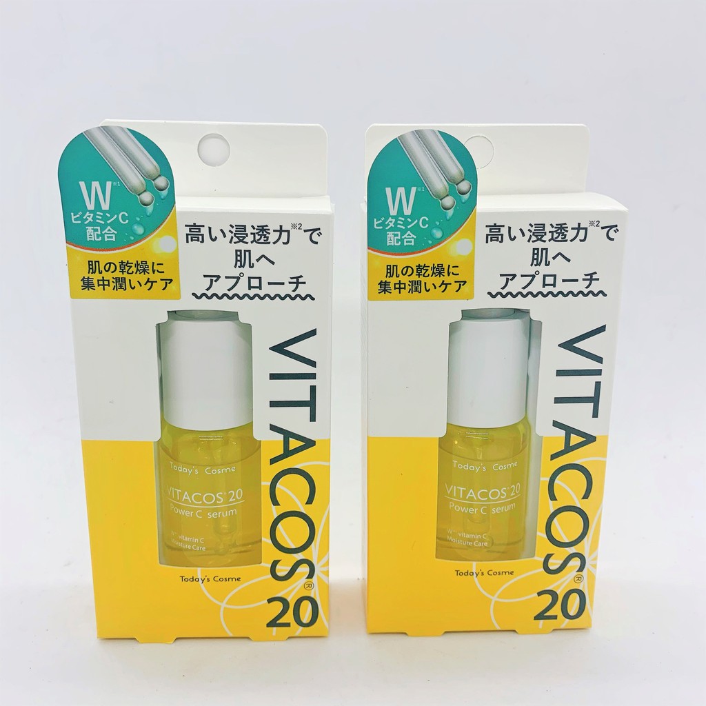 Serum Dưỡng Trắng Da Vitacos Power C Nhật Bản 20ml