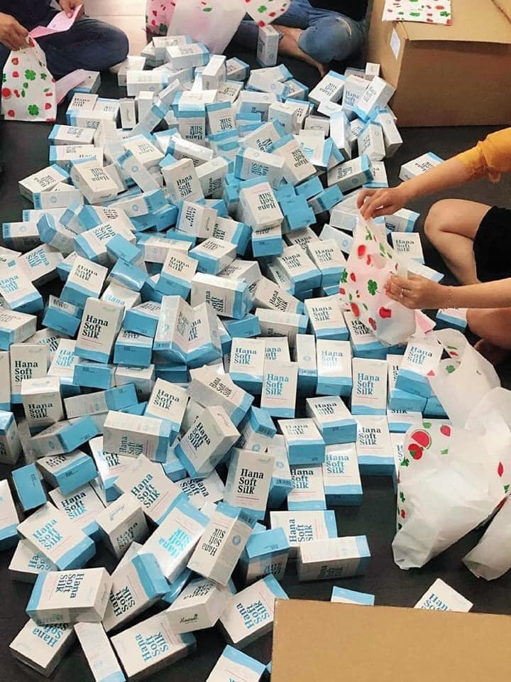 [HCM]Hanayuki -DUNG DỊCH VỆ SINH PHỤ NỮ HANA SOFT&SILK