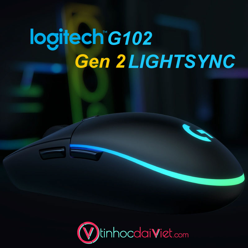 [HCM]( Xã Kho Linh Kiện ) Chuột game Logitech G102  gen 2 - 8000DPI