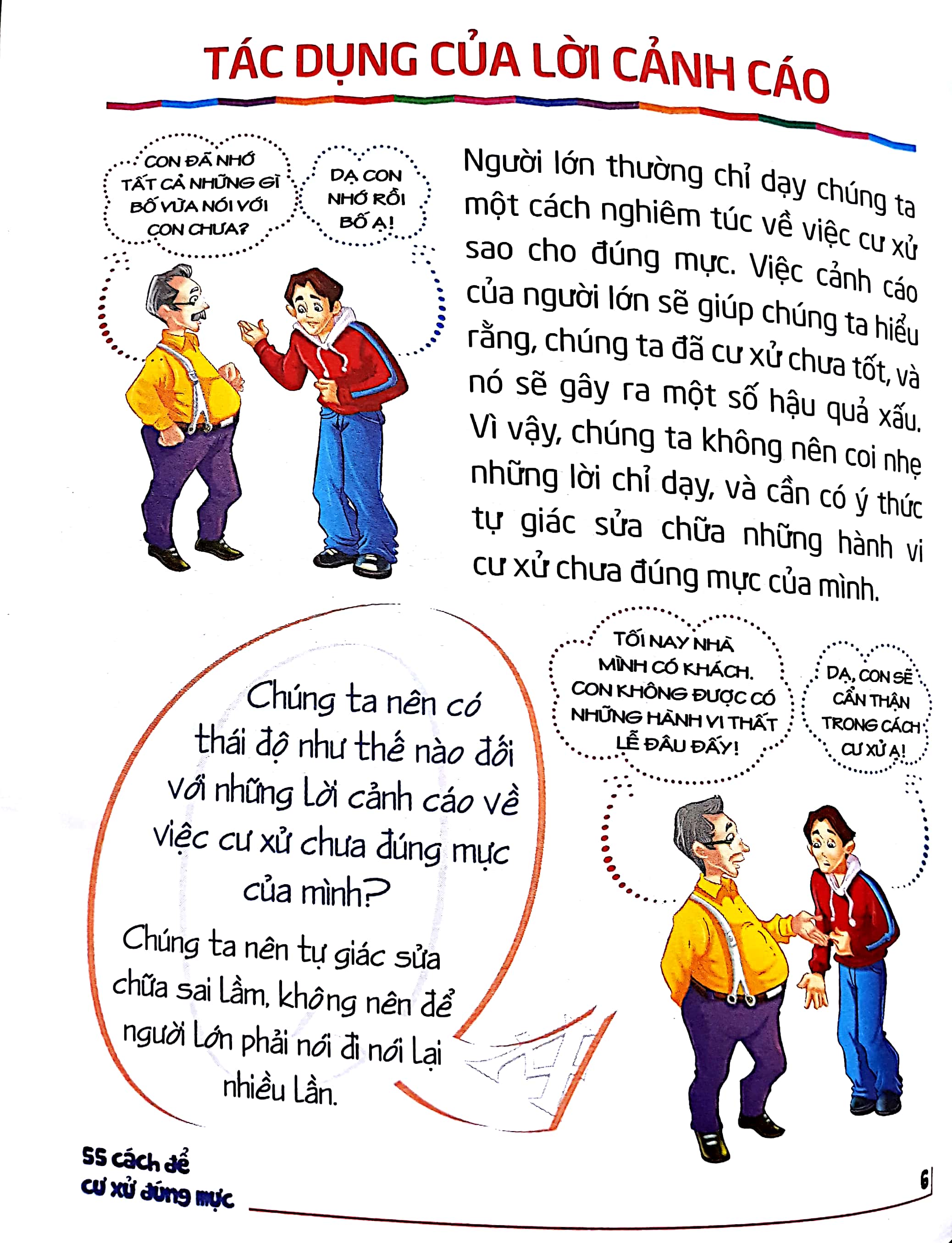 Sách Fahasa - 55 Cách Để Cư Xử Đúng Mực