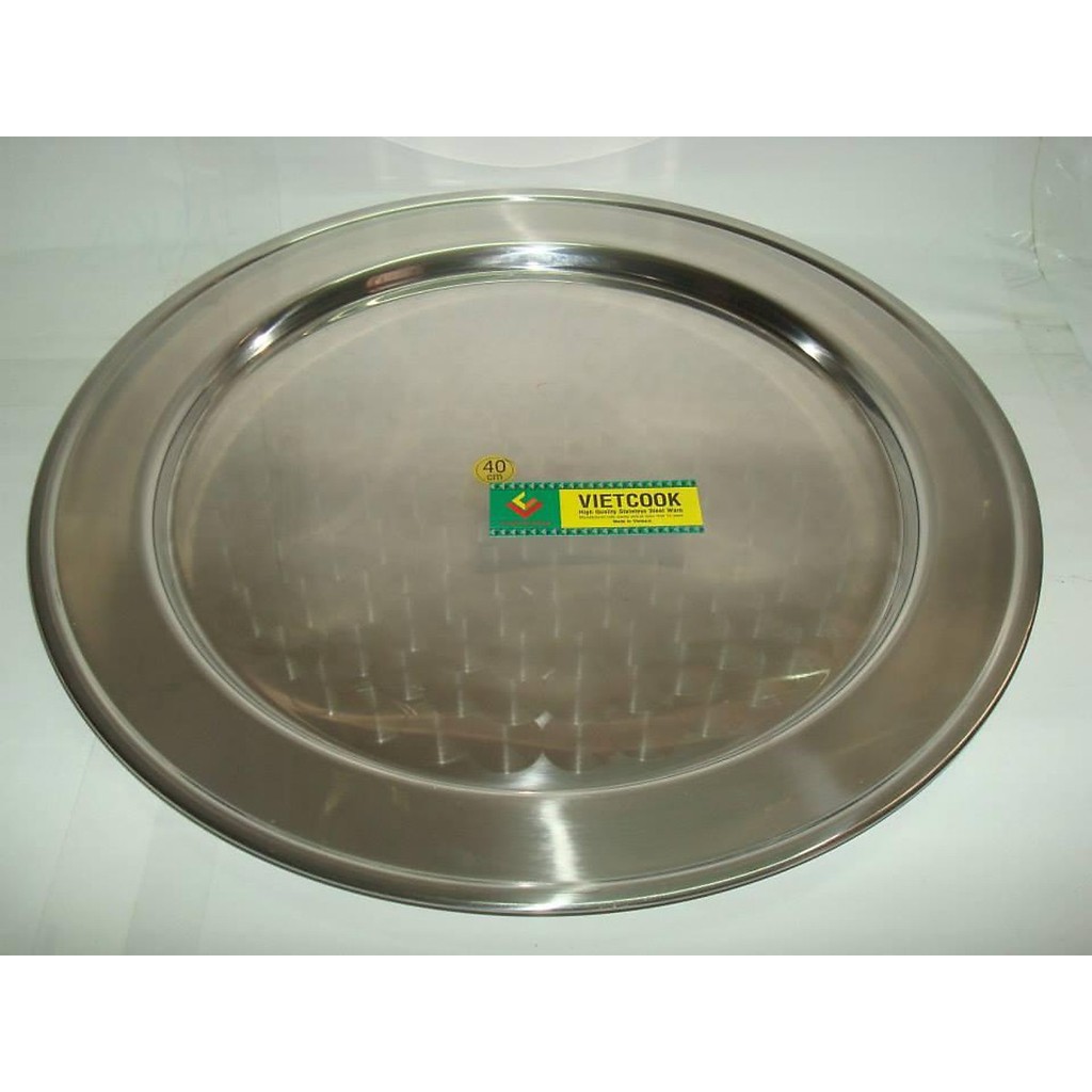 [HÀNG CAO CẤP] Mâm cơm inox 304 Vietcook cao cấp- đủ size