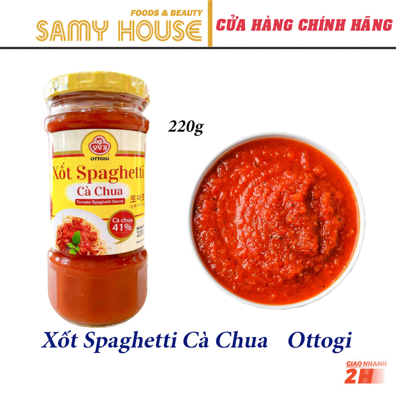 Xốt Spaghetti Cà Chua Ottogi 220g