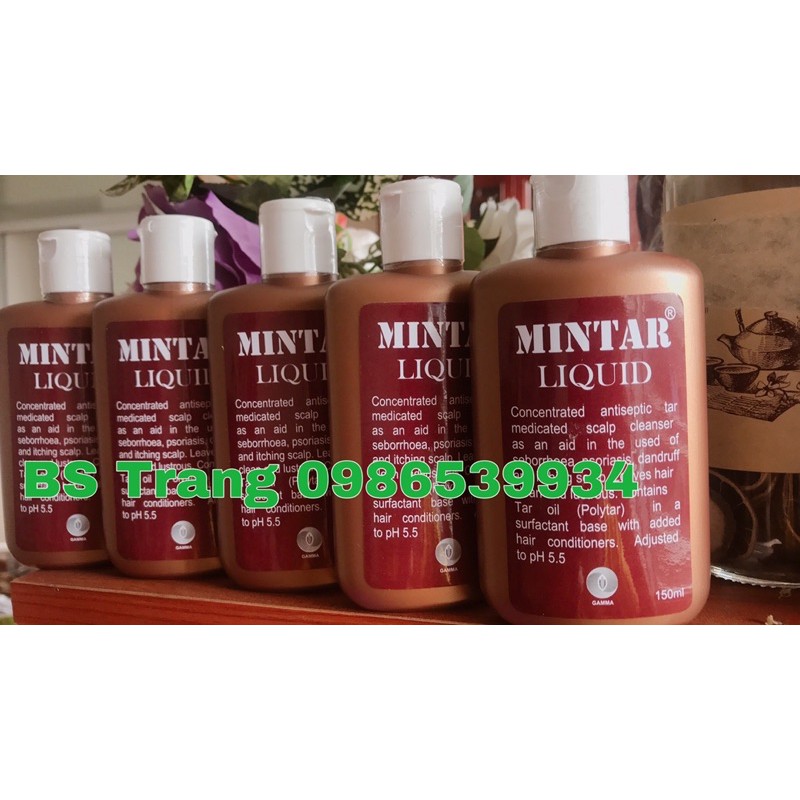 Dầu gội đầu Mintar Liquid (hết ngứa, sạch gàu, vảy nến)