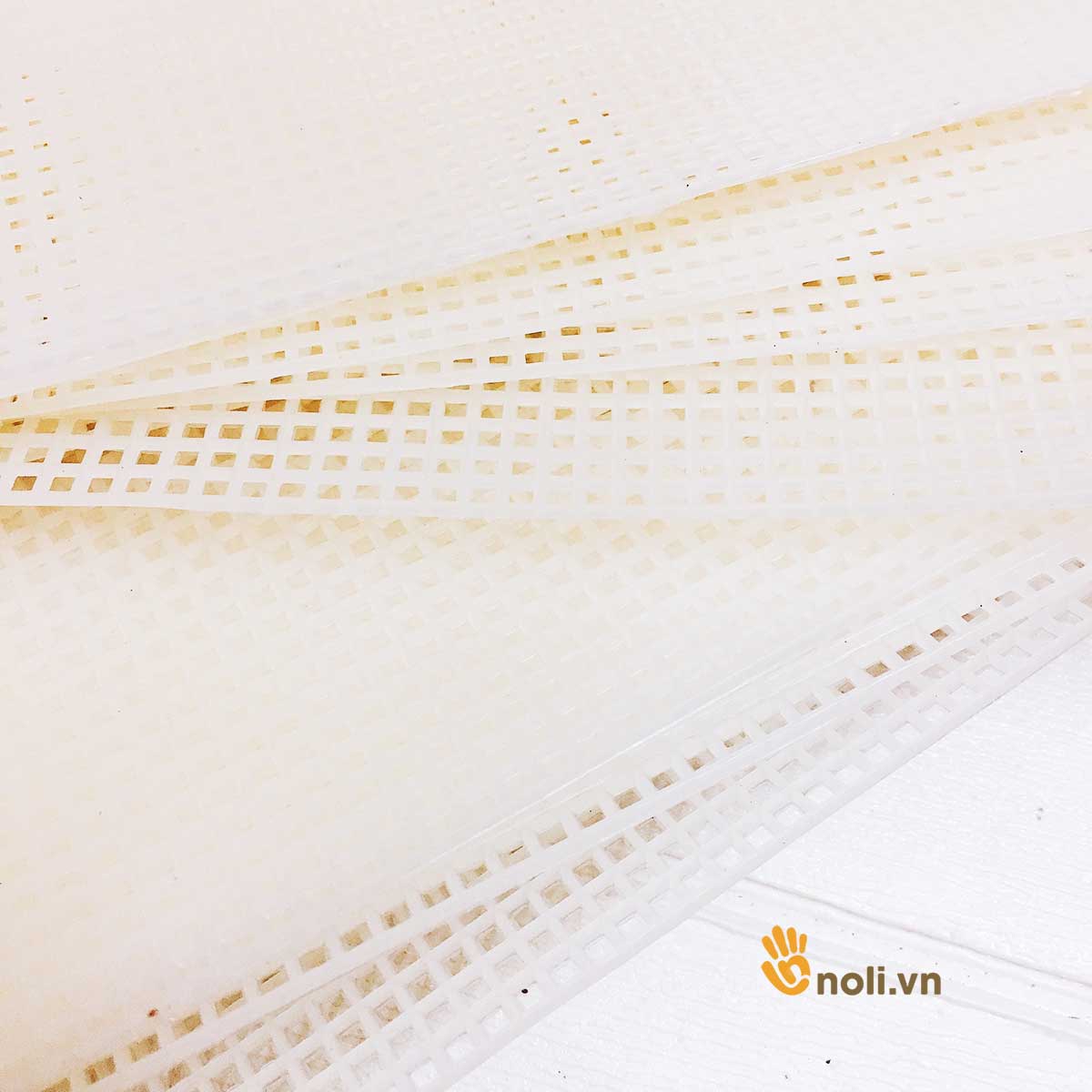 Canvas lỗ vuông nẹp túi xách, mũ
