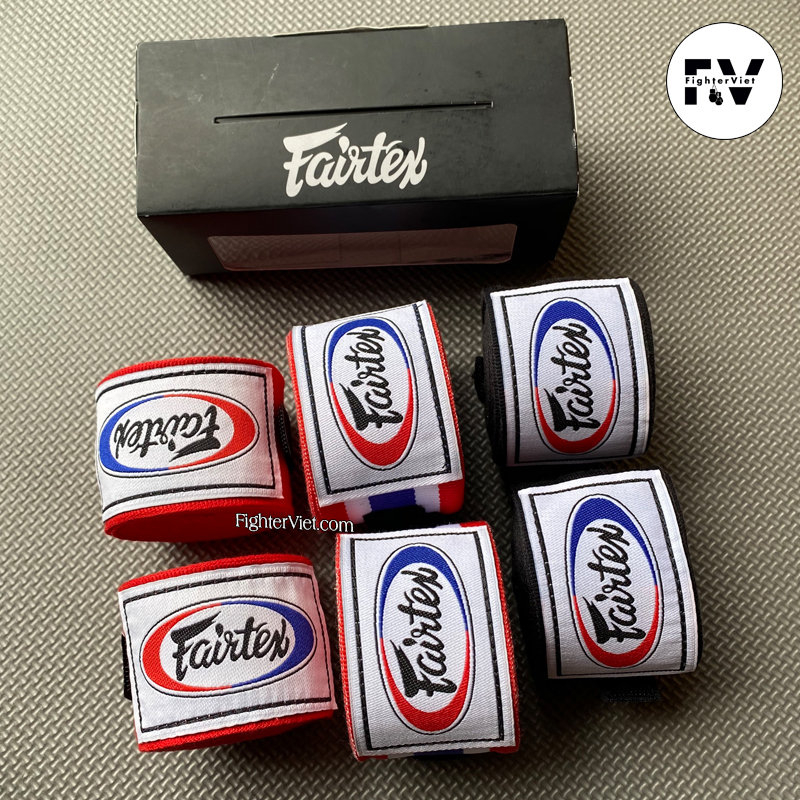 Băng Quấn Tay Handwraps Fairtex 4,5m Đen