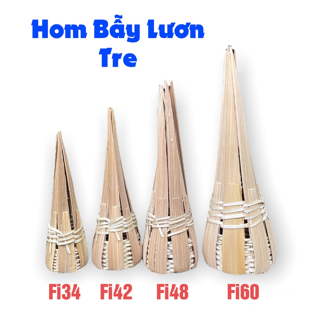 Combo 10 hom lươn tre hàng đẹp thủ công - ship toàn quốc