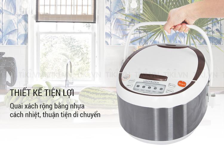 Nồi Cơm Điện Tử Lock&Lock EJR351BRW - 1.8L