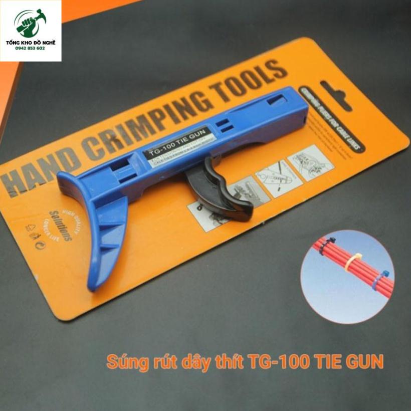 Dụng cụ rút, cắt dây thít nhựa tự động tg-100 _tkdn