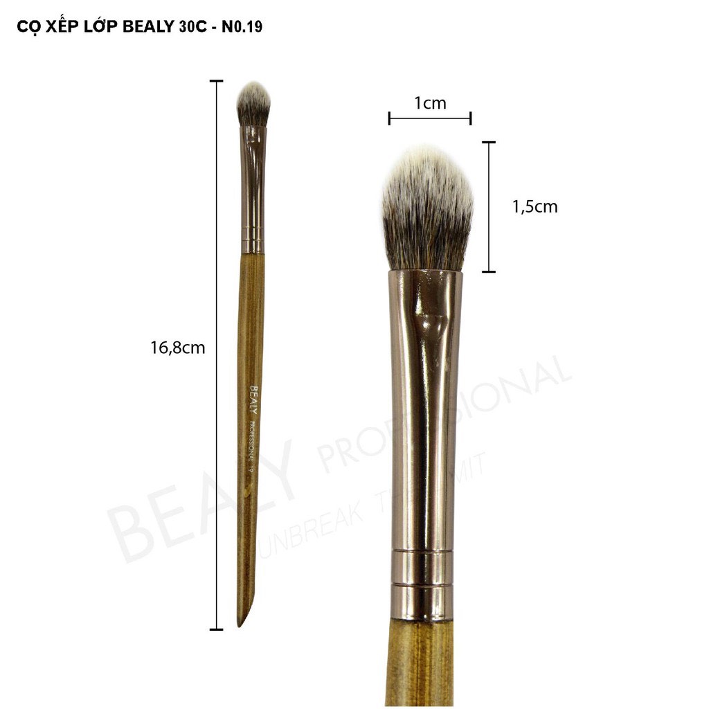 CỌ XẾP LỚP TÁN PHẤN MẮT BEALY - CXL30C - N0.19