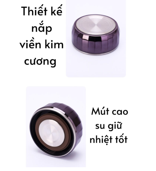 Bình inox giữ nhiệt cao cấp 1200ml