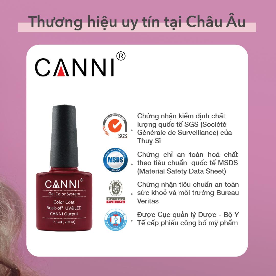 [HCM]CANNI Sơn gel màu (001-066)