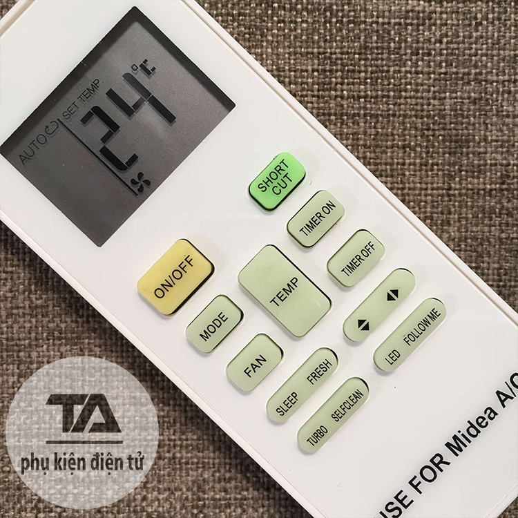 [ FREE SHIP ] ✔ Remote Điều khiển điều hòa Midea - Hàng Tốt