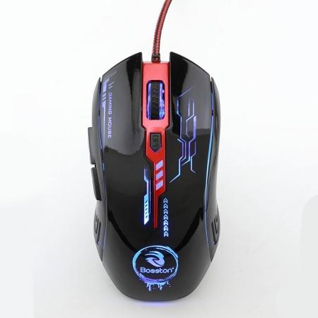 Chuột chơi game mouse boston gm200 led game