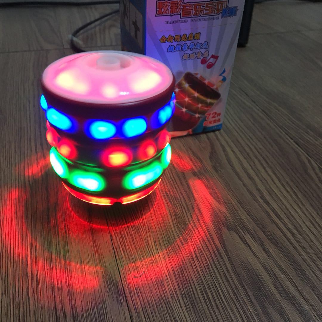 Con Quay Spinner Có Nhạc Và Đèn LED Phát Sáng