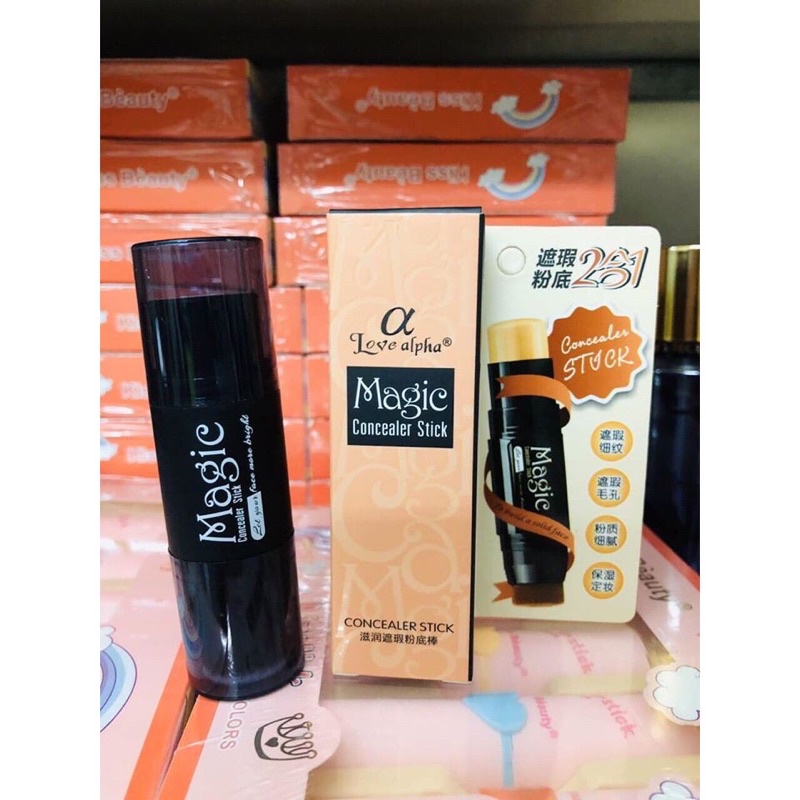 Kem nền dạng thỏi 2 đầu LOVE ALPHA MAGIC