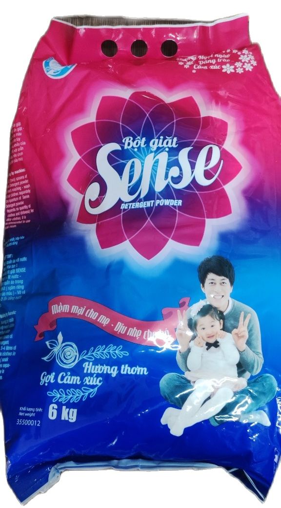 Bột giặt Sense 6kg dành cho da nhạy cảm