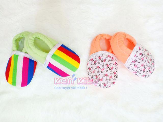 [HCM]Set 5 đôi giày vải cho bé dưới 12 tháng