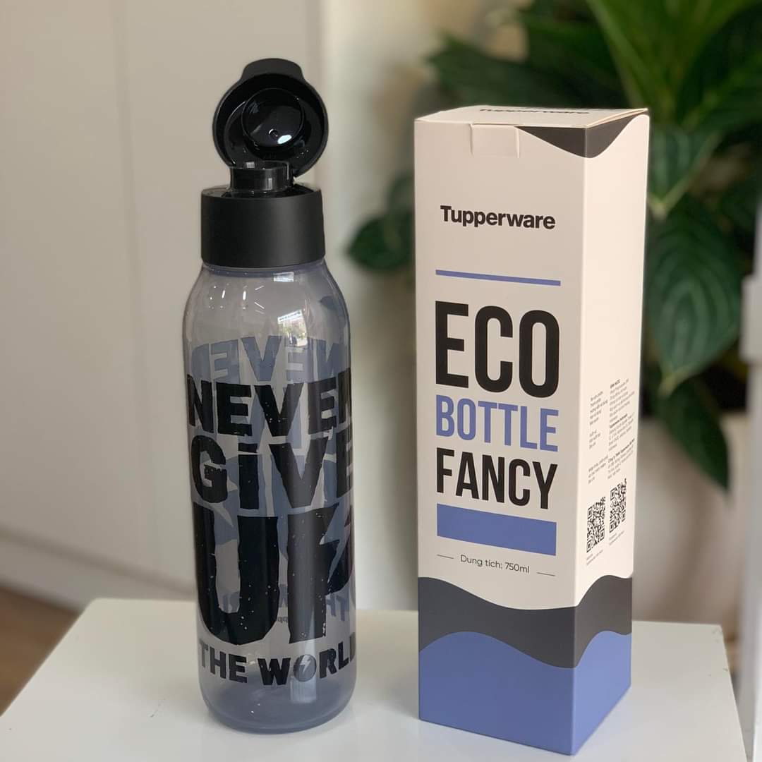 Bình Nước Tupperware 750ml Eco Fancy - Tupperware Mall Chợ Lớn