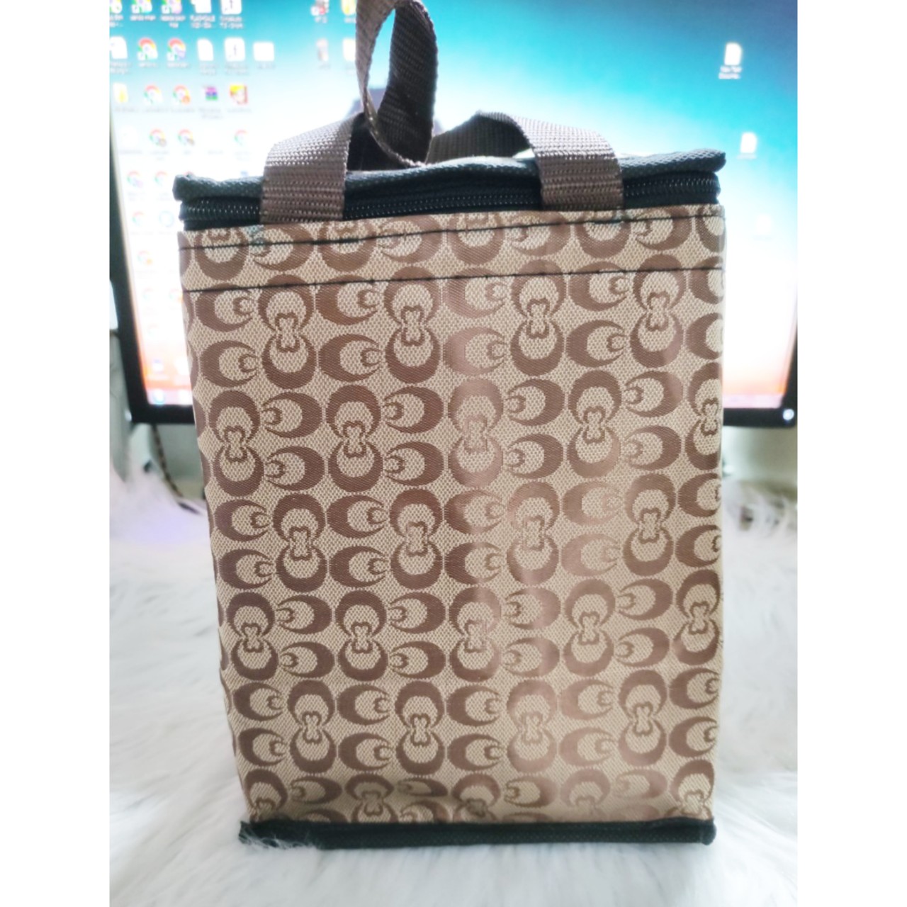 [HCM]túi giữ nhiệt hộp cơm 3 ngăn