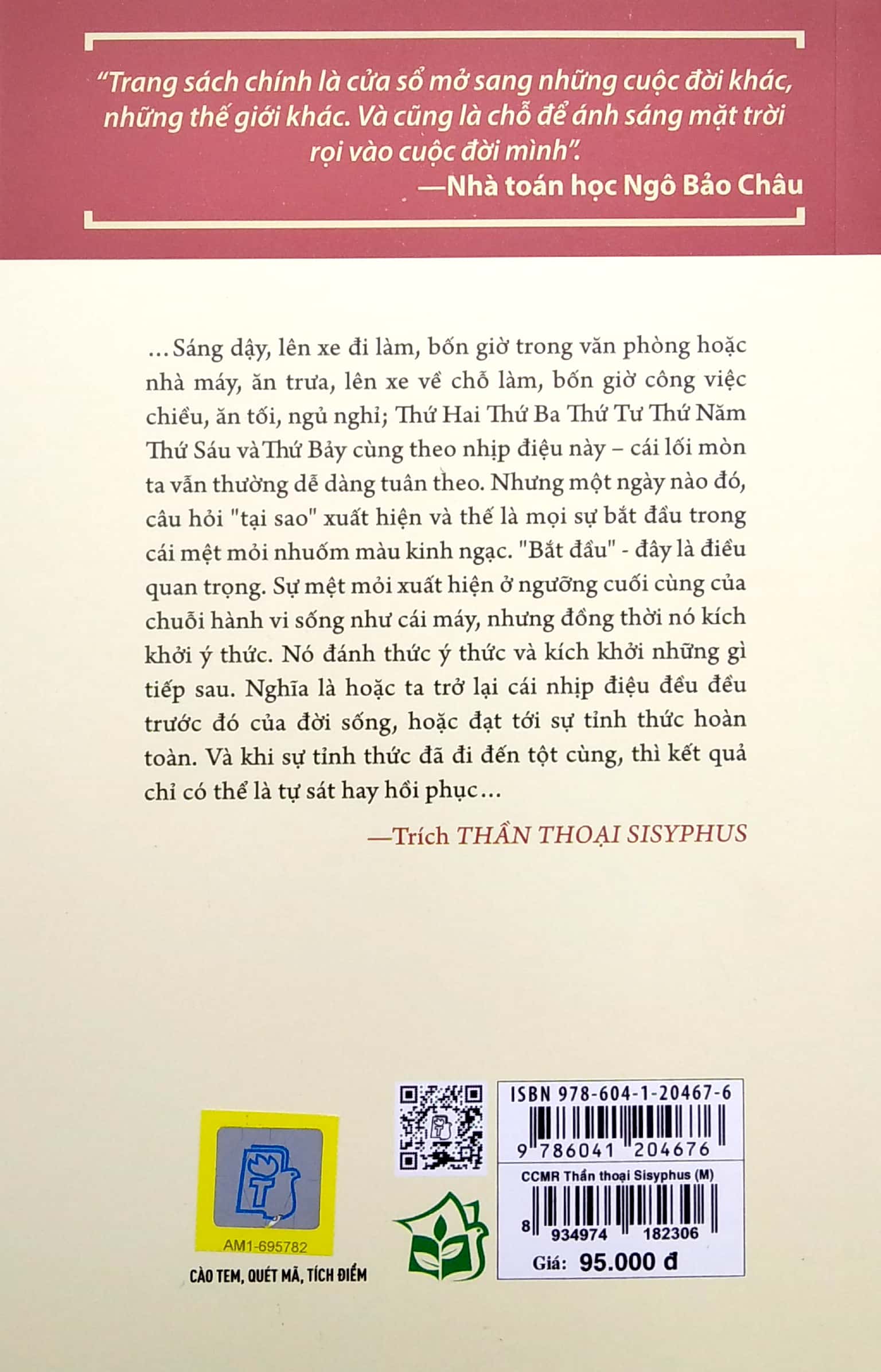 Sách Fahasa - Thần Thoại Sisyphus (Tái Bản 2022)