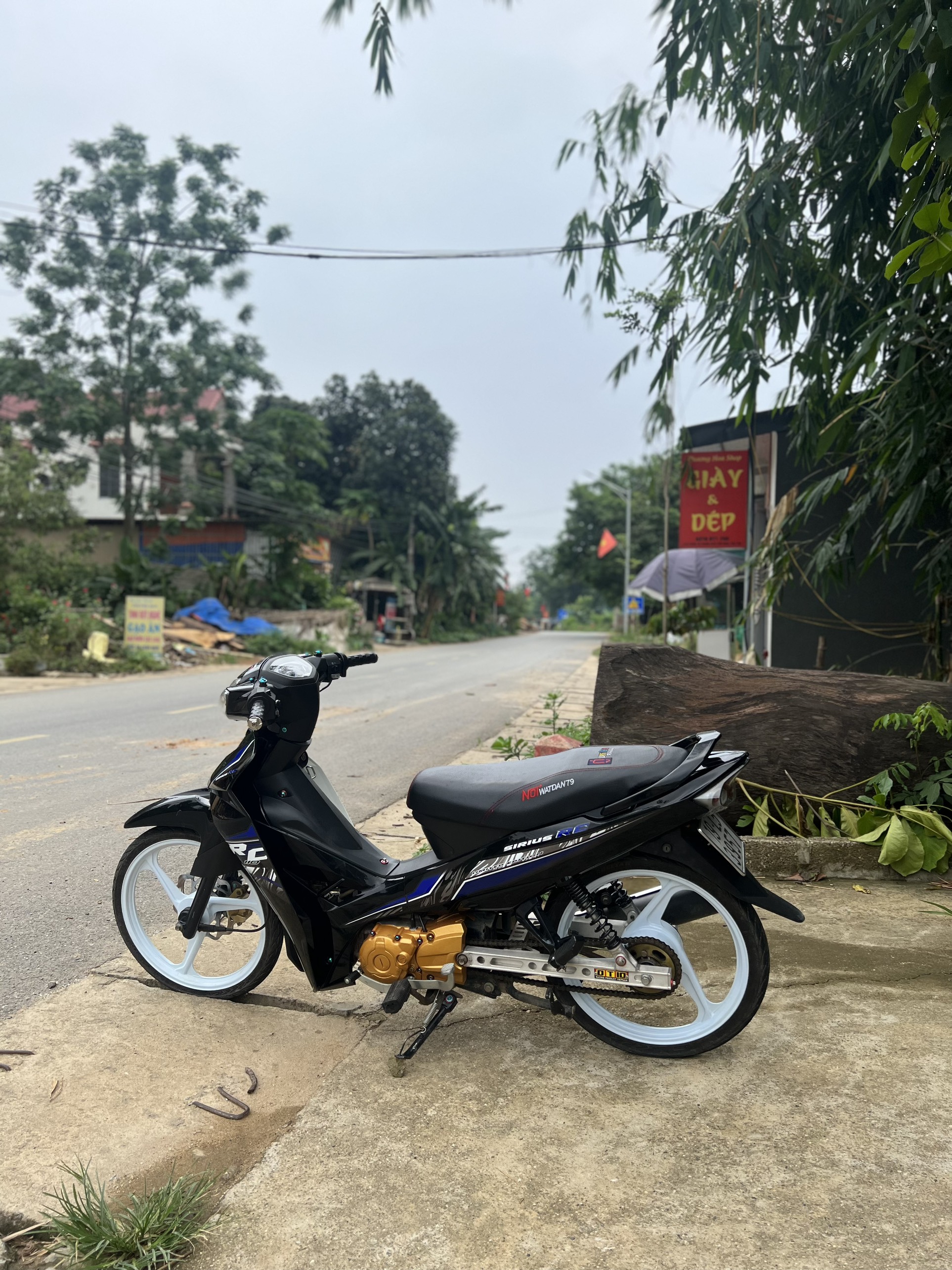 Tem rời sirius - mẫu rc - dán xe 50cc-110cc