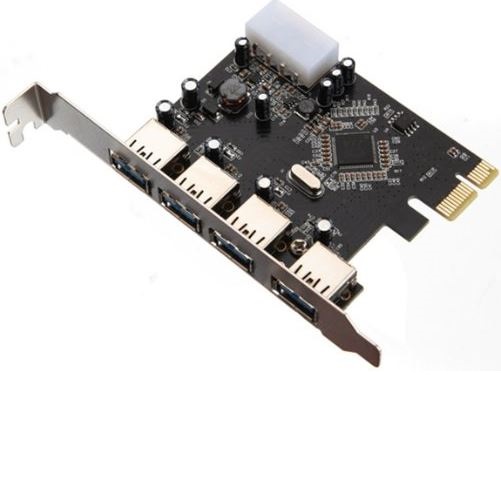 Card chuyển đổi PCI-Express ra 4 Port USB 3.0 cho máy tính bàn chất lượng cao