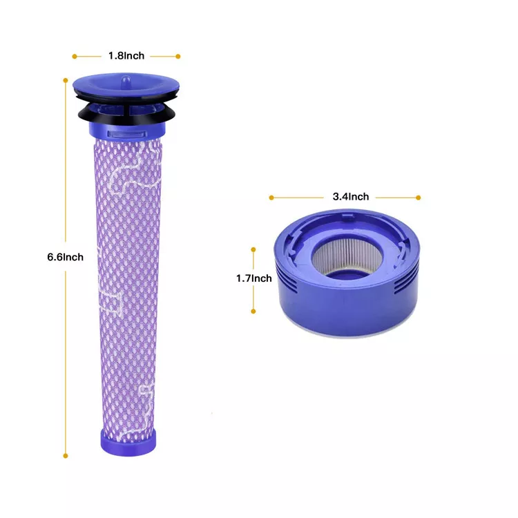 Màng Lọc Trước Và Sau Hepa Cho Máy Hút Bụi Dyson V6 V7 V8