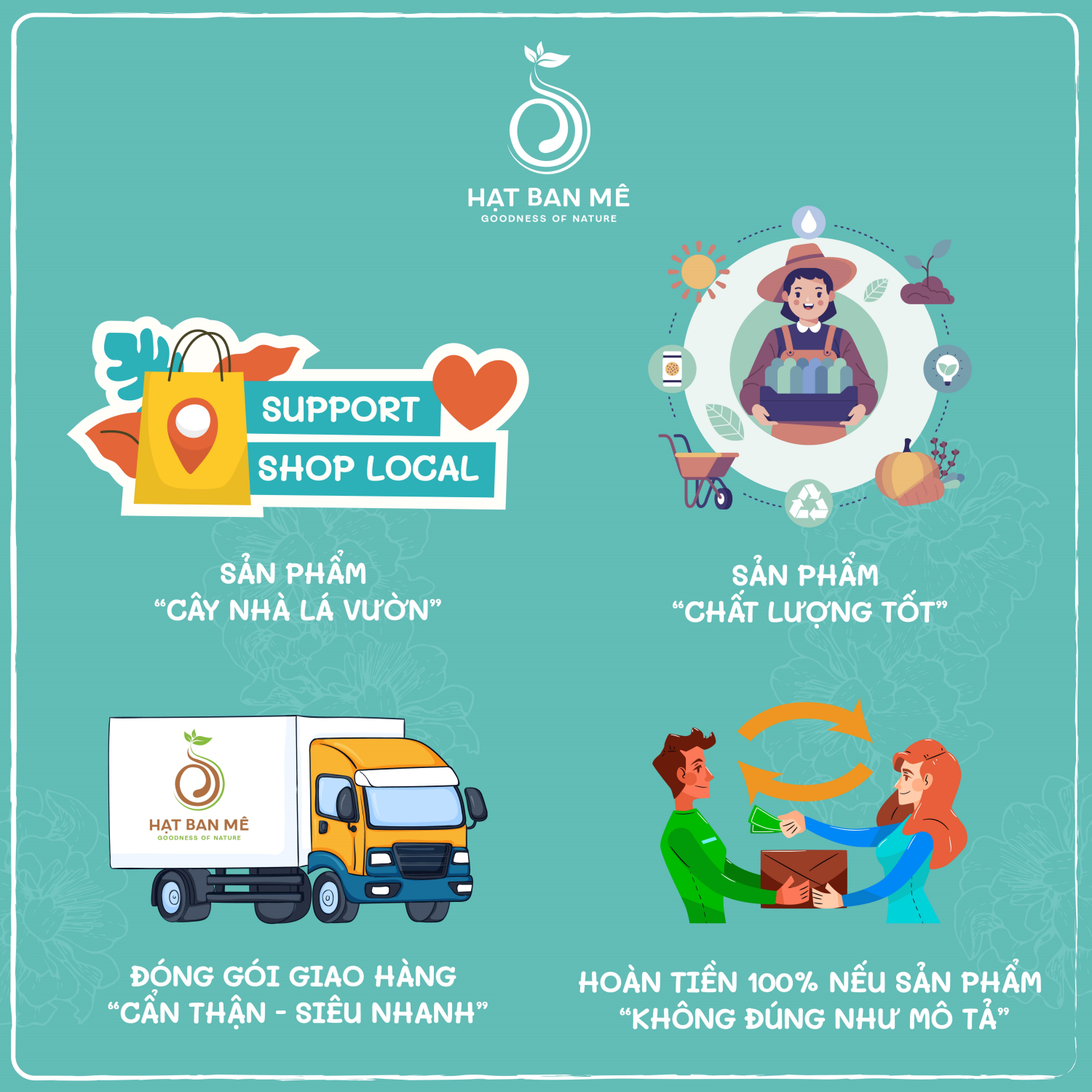 HẠT É LOẠI 1 - HẠT BAN MÊ FOOD
