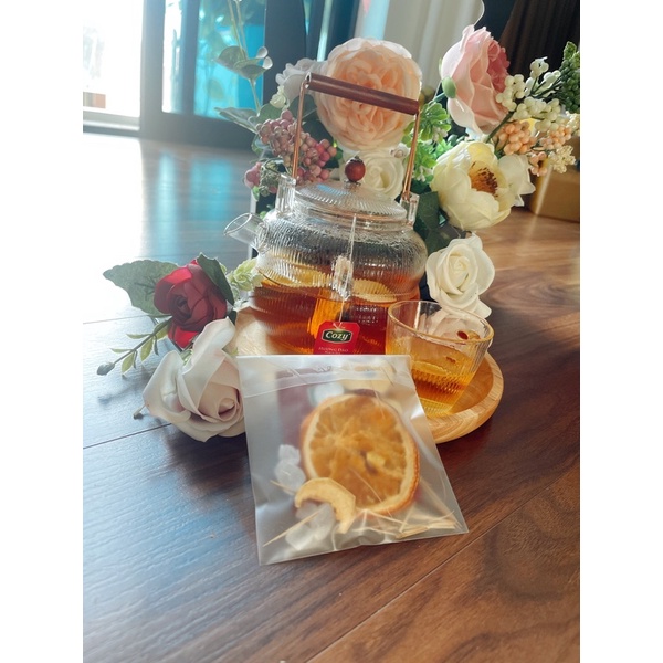 Trà Đào Cam Sả (Thanh nhiệt Mát gan)