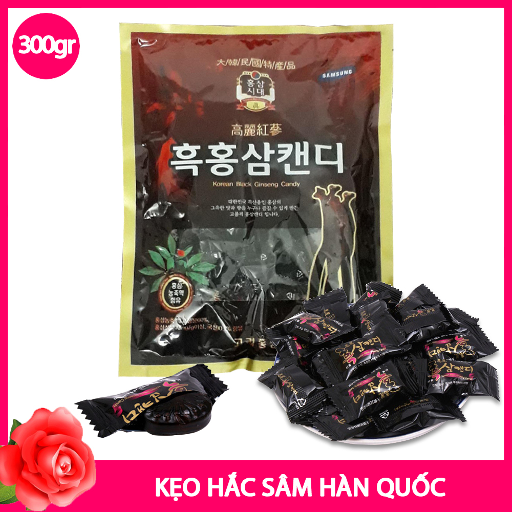 Kẹo Hắc Sâm Hàn Quốc loại tốt 300g