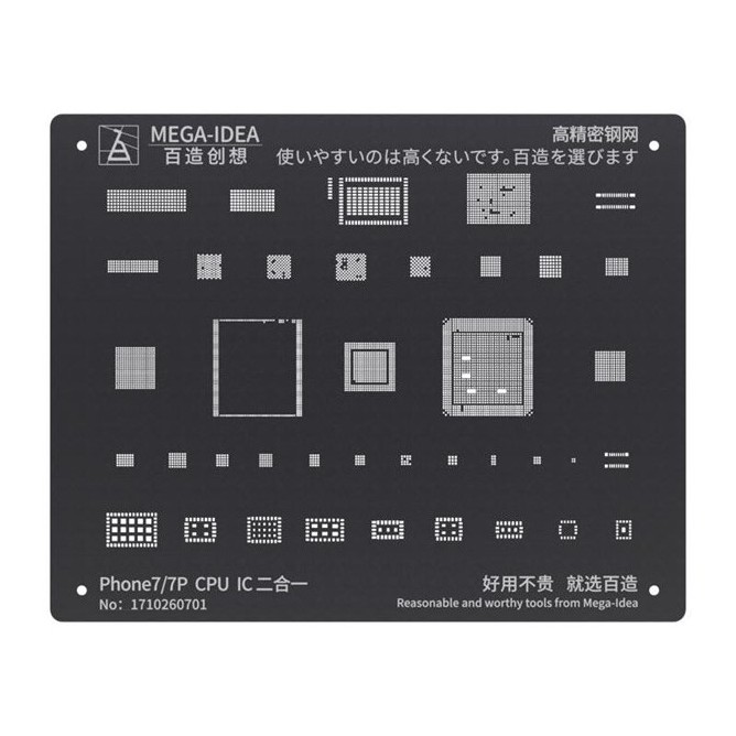 Vỉ làm chân Mega iDea đủ mã IC cho IP 6G - 13PRM