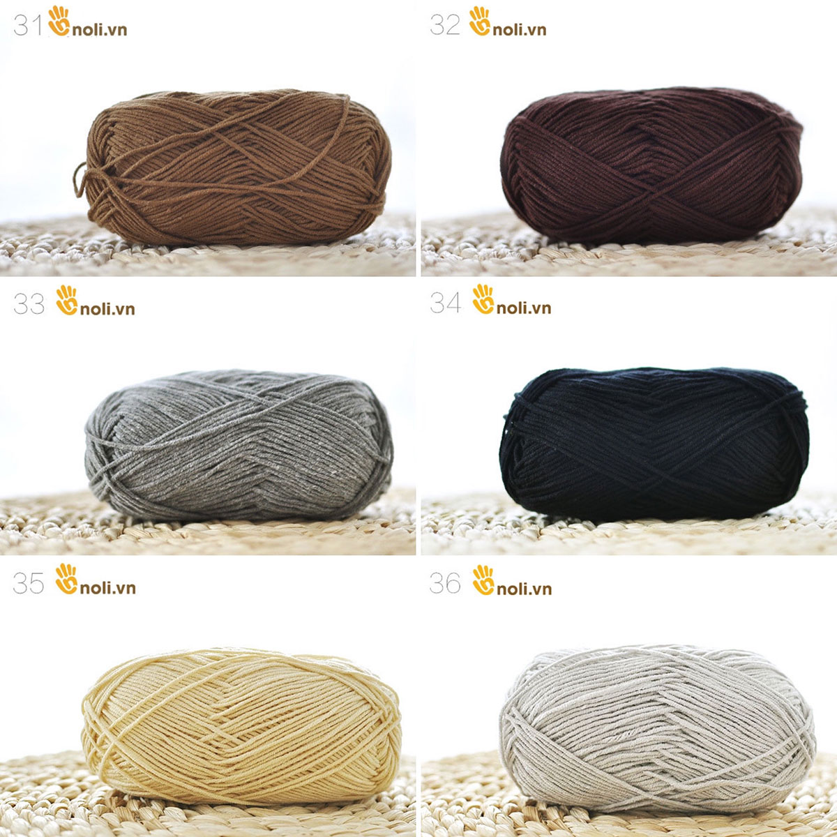 Len baby yarn không bai dão, không phai màu, an toàn cho trẻ nhỏ, cực kì mềm mại 40g