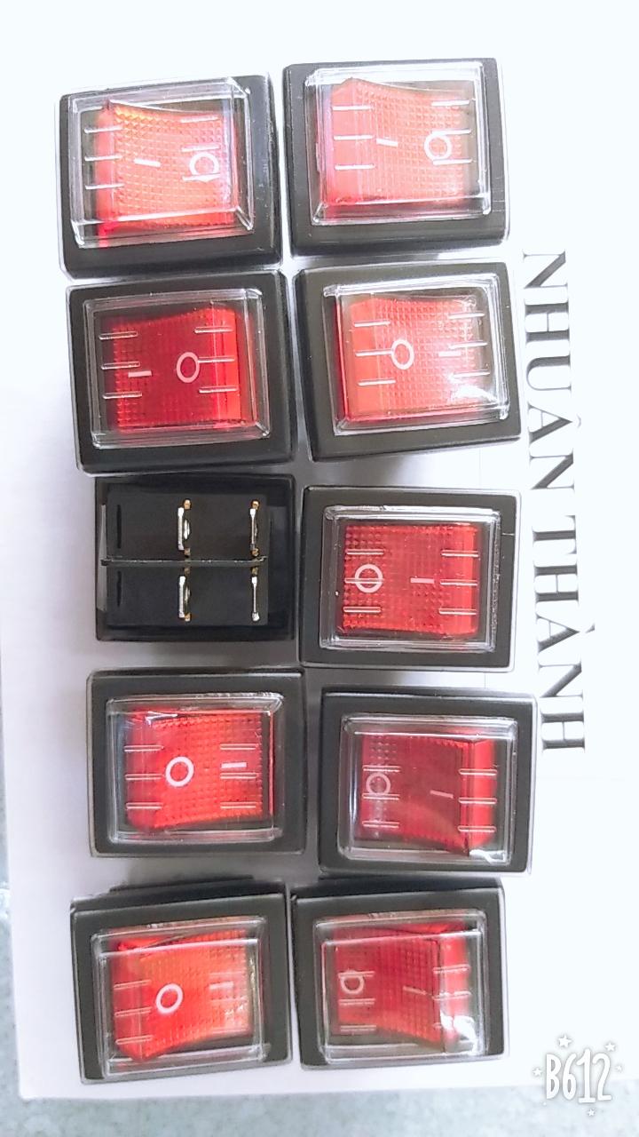 Công tắc máy hàn điện tử KCD4 chống nước / công tắc bập bênh