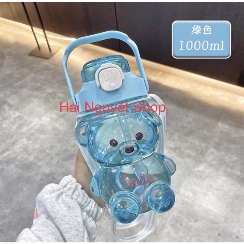 Bình đựng nước hình gấu dung tích 1 lít