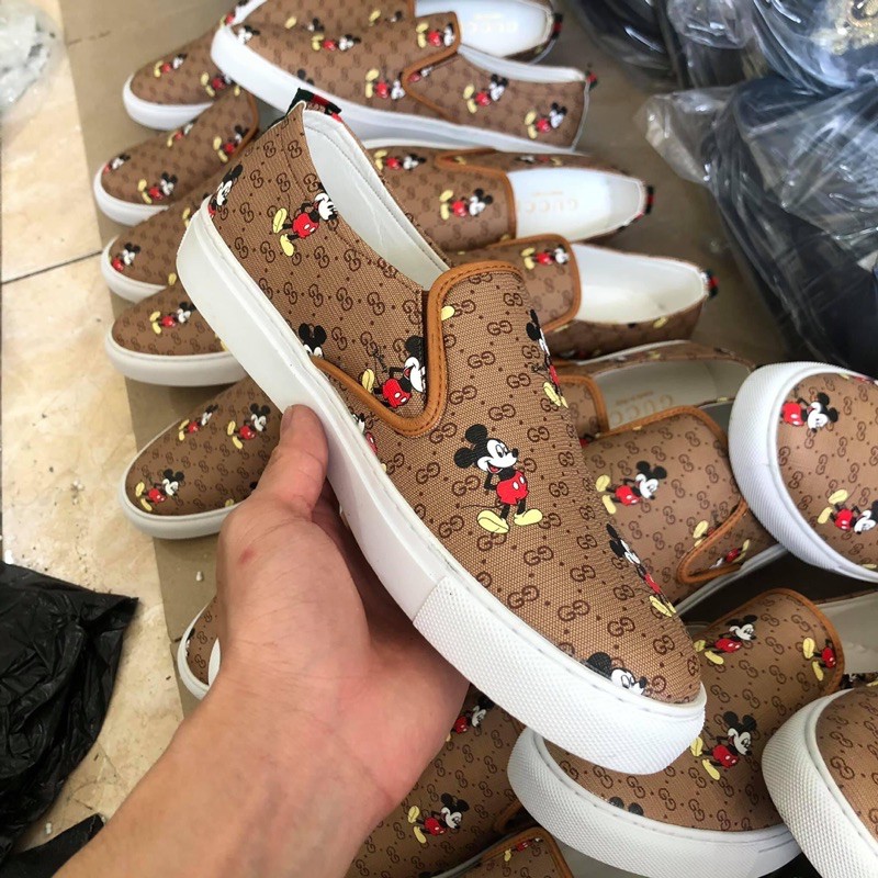 Giày Slipon Mickey ❤️ ❤️ Thời trang nam full size 38-43
