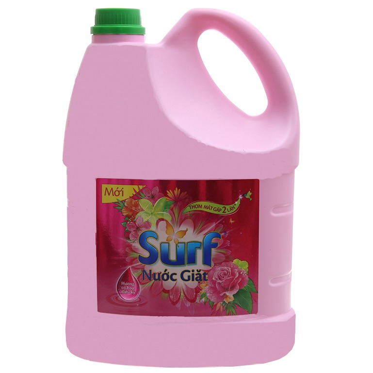 Nước giặt Surf hoa cỏ diệu kỳ can 3.6kg