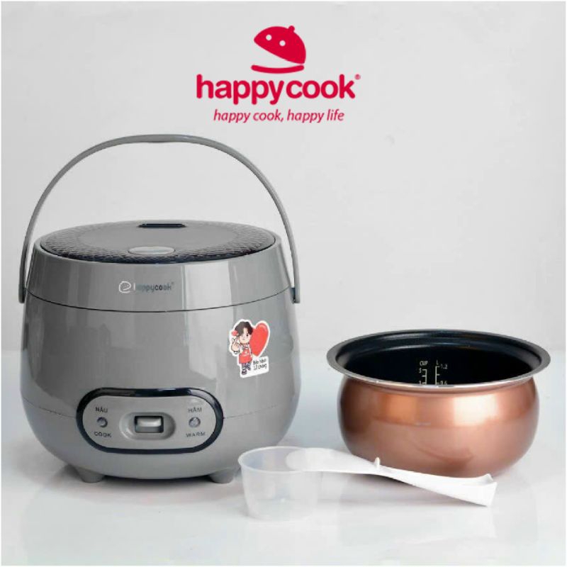 Nồi Cơm Điện Happy Cook 1.2 Lít  HCJ-120G