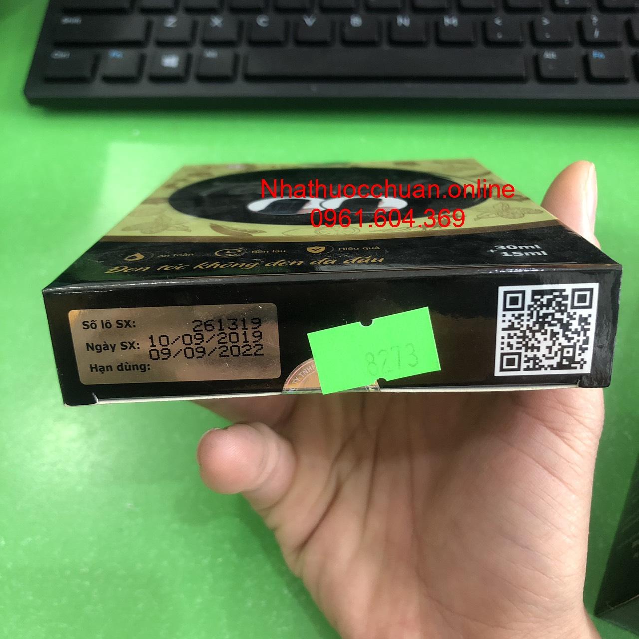 Nhuộm thảo dược Tosmedy ( Đen tóc không đen da đầu)